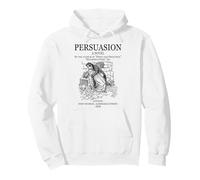 Jane Austen Persuasion Portada de Libro Literatura Clásica Sudadera con Capucha