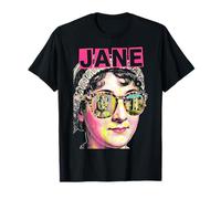 Jane Austen Pride and Prejudice Bookish Retrato de Arte Pop Camiseta