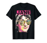 Jane Austen Pride and Prejudice Bookish Retrato de Arte Pop Camiseta gráfica económica