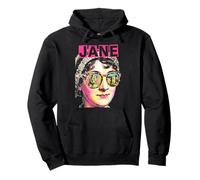 Jane Austen Pride and Prejudice Bookish Retrato de Arte Pop Sudadera con Capucha