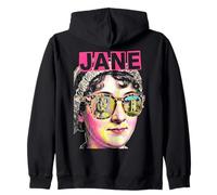 Jane Austen Pride and Prejudice Bookish Retrato de Arte Pop Sudadera con Capucha