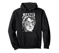 Jane Austen Pride and Prejudice Bookish Retrato de Arte Pop Sudadera con Capucha