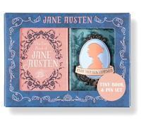 Jane Austen Tiny Book and Pin Set