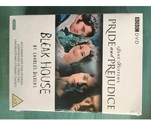 Jane Austen's Pride and Prejudice & Bleak Houe por Charle Dickens BBC 5 DVD Box-Set