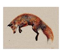 Jane Bannon Lienzo de Pared, Cuadro Decorativo Multicolor, 30 x 40 x 3,2 cm