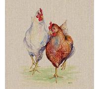 Jane Bannon Lienzo de Pared, Multicolor, 30 x 30 x 3,2 cm