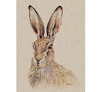 Jane Bannon Lienzo de Pared, Multicolor, 30 x 40 x 3,2 cm