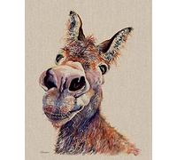 Jane Bannon Lienzo de Pared, Multicolor, 40 x 50 x 3,2 cm