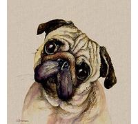 Jane Bannon Lienzo de Pared, Multicolor, 60 x 60 x 3,2 cm