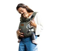 Jané Dual Mochila Portabebé Ergonómica, Desde Nacimiento (3,5-15 kg), 3 Posiciones, Transpirable y Acolchada, Verde