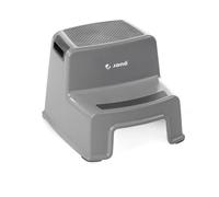 Jané Elevador, Taburete, Asiento, 2 Peldaños, Base Antideslizante, con Asas, a Partir de 3 Años, Gris