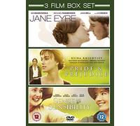 Jane Eyre (2011) / Pride And Prejudice (2005) / Sense And Sensibility (1996) [Edizione: Regno Unito] [Reino Unido] [DVD]