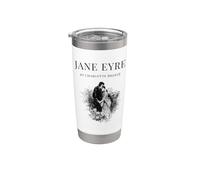Jane Eyre Charlotte Bronte - Cubierta frontal Vaso térmico de acero inoxidable de doble pared