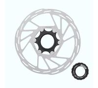 Jane Eyre Disco de freno de bicicleta Rotor de freno de disco de 160 MM/disco de freno de bloqueo central con cubierta de bloqueo para bicicletas de carretera, bicicletas de montaña,