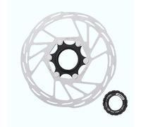 Jane Eyre Disco de freno de bicicleta Rotor de freno de disco de 180 MM/disco de freno de bloqueo central con cubierta de bloqueo para bicicletas de carretera, bicicletas de montaña,