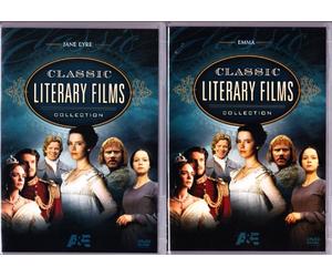 Jane Eyre , Emma : Special Literary Classics Edition : A&E Romance 2 Pack Collection