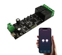 Jane Eyre Módulo de interruptor de relé instantáneo WiFi de 2 canales DC 7-32V Módulo de interruptor DIY TUYA/SmartLife APP Relé de interruptor de control remoto compatible con Alexa Echo Goolge Home
