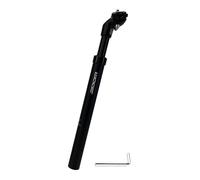 Jane Eyre Tija de sillín de Muelle con un diámetro de 27,2, 30,8 o 31,6 mm, Tija de sillín de Aluminio con suspensión, de Bicicleta para E-Bike, MTB, Trekking Citybike(Negro 27,2mm)