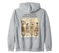 Jane Eyre, Wuthering Heights, Bronte, Heathcliff Sudadera con Capucha