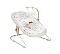 Jané Hamaca para Bebé Desde 0 Meses, Hamaca Mecedora Ultraligera con Balanceo Natural, Barra de Actividades y Reductor, Tapizado Lavable, Beige