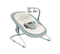 Jané Light, Hamaca para Bebé Desde 0 Meses, Hamaca Mecedora Ultraligera con Balanceo Natural, Barra de Actividades y Reductor, Tapizado Lavable, Verde
