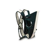 Jané Mochila Portabebé Dual, Uso desde Recién Nacido hasta los 9kg, con Babero Extraíble, Color Azul Marino y Blanco