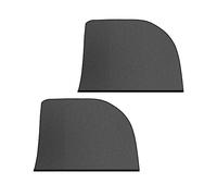 Jané Parasol Coche Bebé Ventana, Protección Solar UV 30+, Antimosquitos, Universal, Transpirable, Pack 2 Unidades, Talla L, Negro