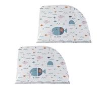 Jané Parasol para Coche, Protege de Insectos, Protege del Sol, 2 Unidades por Pack, Talla L, Azul