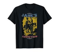 Jane’s Addiction Western Horse Camiseta, Hombre, Negro, L