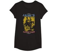 Jane’s Addiction Western Horse Camiseta, Niñas, Negro, L