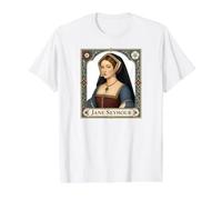 Jane Seymour Esposa del Rey Enrique VIII de Inglaterra Camiseta gráfica económica, Hombre, Blanco, M