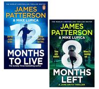 Jane Smith Series Book 1-2 by James Patterson 2 Books Collection Set (12 Months to Live & 8 Months Left)