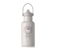 Jané Termo Acero Inoxidable, Mantiene 24h Frio 12h Calor, Recubrimiento Interior Cerámico, 350 ml, Libre BPA, Beige
