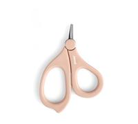 Jané Tijeras Cortauñas para Bebé y Recién Nacido, Punta Redondeada y Hoja Corta, Acero Inoxidable, Ergonómico, con Capuchón de Seguridad, Rosa