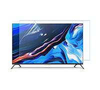 JANEFLY 32-75 Pulgadas Película Anti-Resplandor Pantalla De TV, Película Protectora De Luz Azul Pet/Anti Rayas Proteja Sus Ojos para Sharp, Sony, Samsung, Hisense, LG Etc,55"(1211 * 682mm)