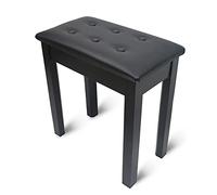 JANeGWXRUuW Cartera Slim Taburete de Piano Madera Maciza con estantería Reforzada