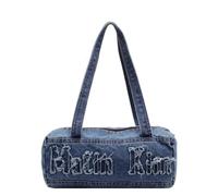 JANeGWXRUuW Mujeres bolso de hombro de denim Bolso bandolera retro bordado de invierno(Light Blue)