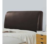 JANEMUA Cubre Cabecero De Cama De Cuero Sintético Impermeable, Cubre Cabecero De Cama Individual/King/Doble, Cubre Cabecero De Cama Universal Antipolvo Extensible Todo Incluido