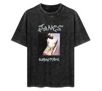 Jane's Addiction Perry Farrell Alternative Porno for Pyros Mens T-Shirt Casual Cotton Unisex Black Tees Tops M