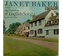 JANET BAKER - AN ANTHOLOGY OF ENGLISH SONG LP (VINYL) UK SAGA 1963