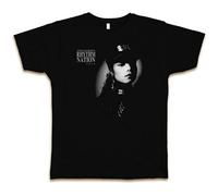 Janet Jackson Rhythm Nation Custom Concert Men's T-Shirt Unisex Black Cotton Hip Hop Print tee Shirts XL
