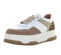 Janet & Janet Zapatillas de mujer de piel capuchino, Capuchino, 38 EU