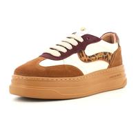 Janet & Janet Zapatillas de mujer de piel color coñac, marrón, 38 EU