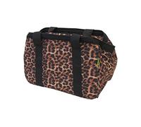 JanetBasket Eco bag-47 X 25,4 X 25,4 cm, Leopardo, Otros, Multicolor