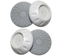 Janety 4 unidades Protezione da Parete, protezione per griglia a parete con cuscinetti in silicone senza bisogno di forareProtezione da parete per griglia della porta per bambini, cani e neonati