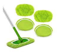 Janety 6 paños reutilizables compatibles con Swiffer Sweeper Mop, toallitas de suelo secas/húmedas, toallitas de chenille, reutilizables, adecuadas para todas las fregonas
