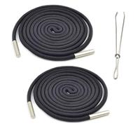 JanFebMar 2 Piezas Cordón para Pantalones de Jogging, 140cm Cordón de Repuesto para Sudadera con Capucha, para Zapatos, Bolsos, Pantalones, Sudaderas