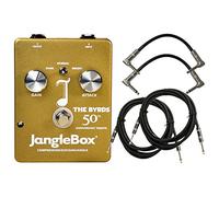 JangleBox The Byrds - Pedal de caja de jangle dorado con 4 cables