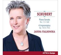 Janina Fialkowska - Schubert : Sonates pour Piano