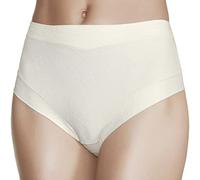 Janira Braga Alta Microfibra Grabada Slip Jasmin Blanco XL